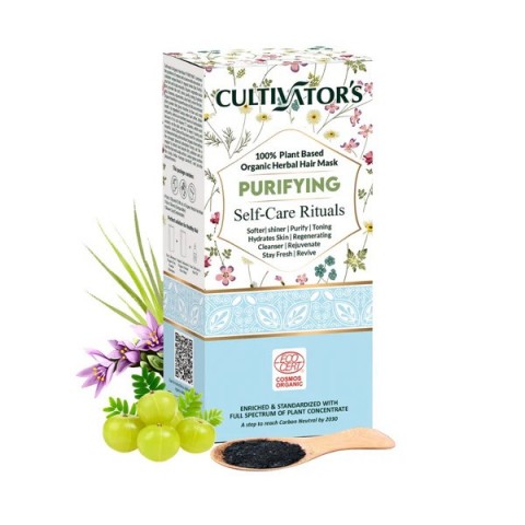 Herbal hair mask powder Purifying, Cultivator's, 100g