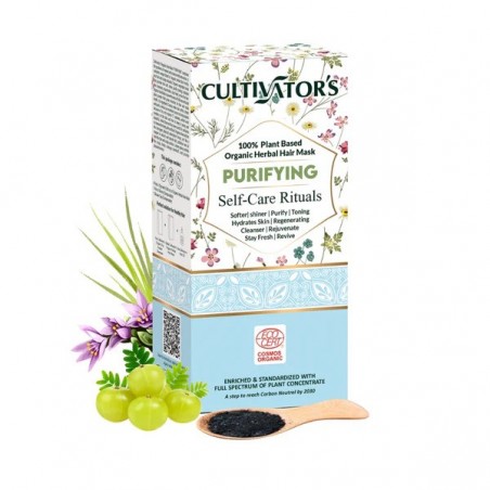 Herbal hair mask powder Purifying, Cultivator's, 100g