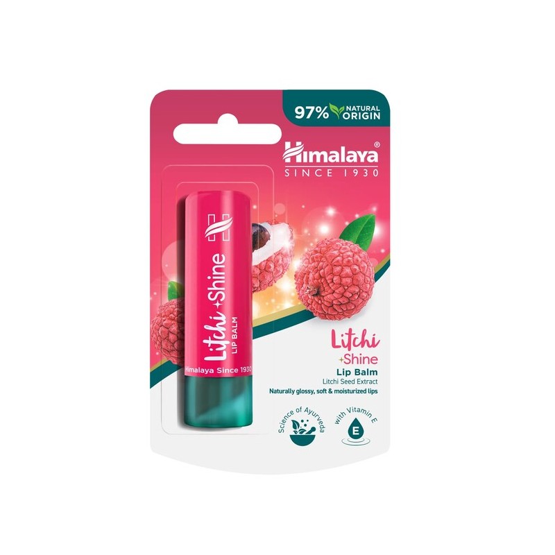 Бальзам для губ Litchi Gloss, Himalaya, 4,5г Бальзам для губ Litchi Gloss, Himalaya, 4,5г
