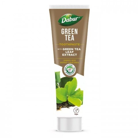 Taimne hambapasta rohelise teega, Dabur, 100 ml