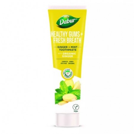 Taimne hambapasta Ginger Mint Healthy Gums, Dabur, 100 ml