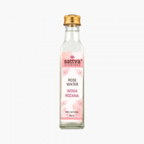Розовая вода, Sattva Ayurveda, 250мл