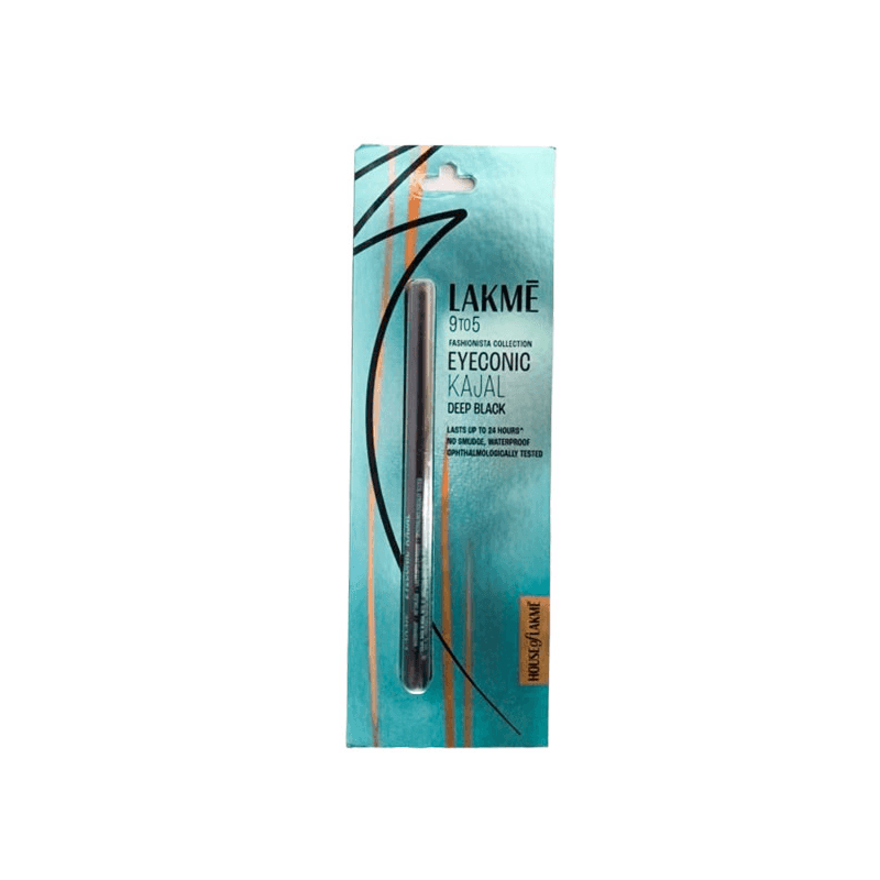 copy of Silmapliiats Kajal Deep Black, Lakme, must, 0,35g