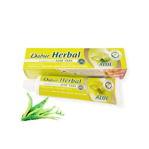 Herbal toothpaste with Aloe Vera, Dabur, 100 ml