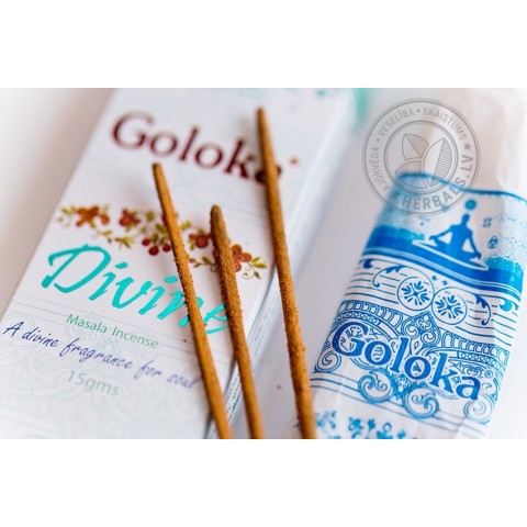 Goloka Divine incense sticks, 15g