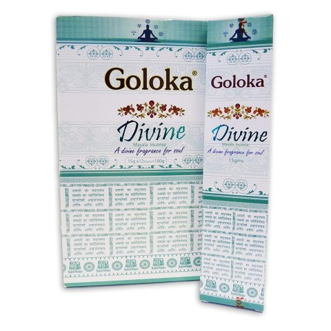 Goloka Divine smilkalų lazdelės, 15g