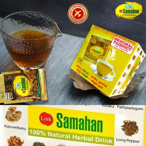 Растворимый аюрведический чай Samahan Natural, 10 пакетиков