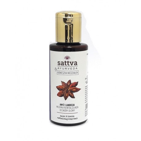 Hair and scalp tonic Anise & Licorice, Sattva Ayurveda, 100ml