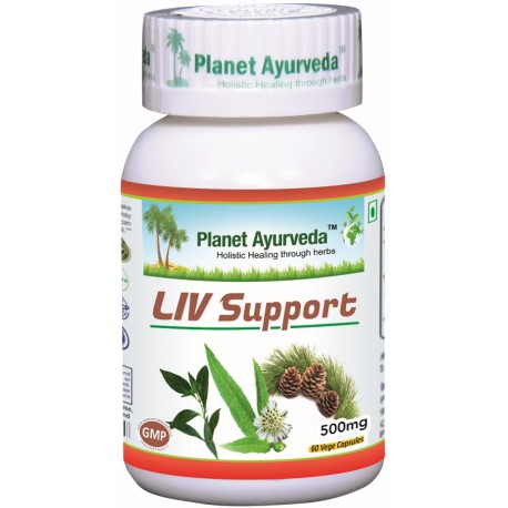 Toidulisand Liv Support, Planet Ayurveda, 60 kapslit