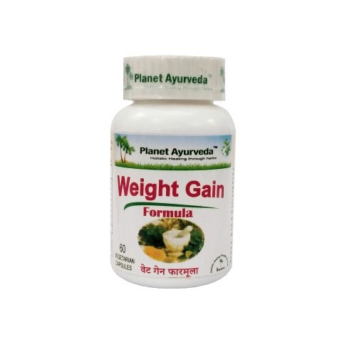 Пищевая добавка Weight Gain Formula, Planet Ayurveda, 60 капсул