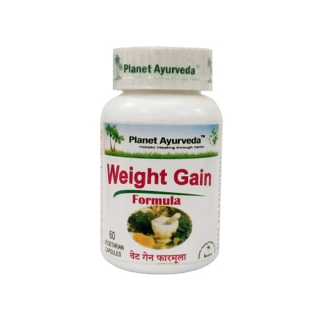 Toidulisand Weight Gain Formula, Planet Ayurveda, 60 kapslit