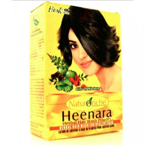 Kuiv taimne šampoon pulber Heenara Yellow, Hesh, 100g