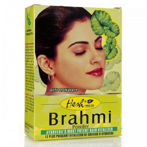 Vegetable hair conditioner powder Brahmi, Hesh, 100g