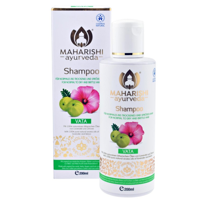 Ravimtaimedega šampoon Vata, Maharishi Ayurveda, 200 ml