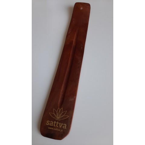 Wooden incense holder, Sattva Ayurveda