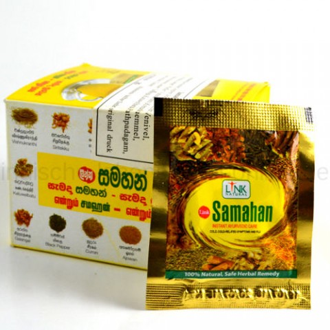 Instant Ayurvedic Tea Samahan Natural, 10 sachets