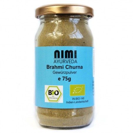 Brahmi milteliai, ekologiški, Nimi Ayurveda, 75g