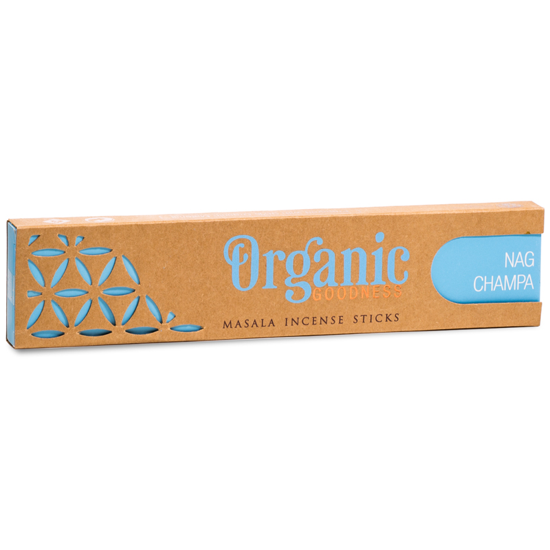 Viirukipulgad Nag Champa Masala Organic, 15g