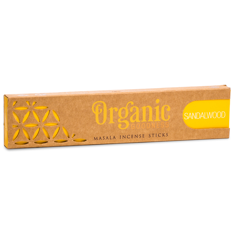 Incense sticks Sandalwood Masala Organic, 15g