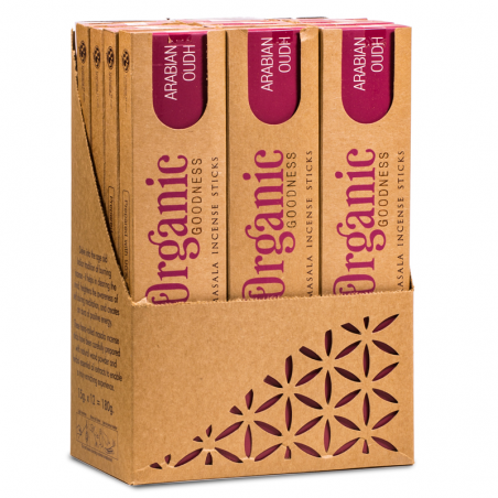 Incense sticks Arabian Oud Masala Organic, 15g