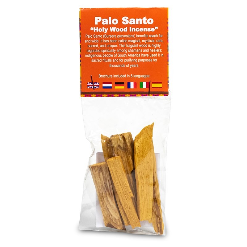 Palo Santo sacred wood sticks for incense, small, 20g