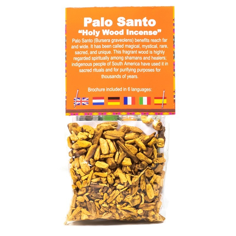 Palo Santo püha puidu tükid suitsutuseks, 20g