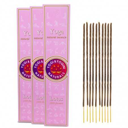 Incense sticks Yoga Lotus, Yogi & Yogini, 20g