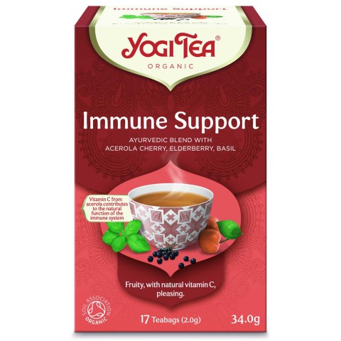 Vürtsitee Immune Support, Yogi Tea, 17 pakki