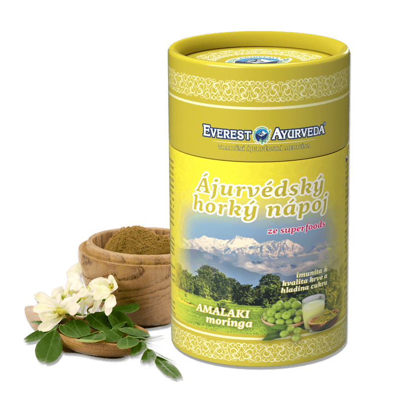 Аюрведический напиток Амла Амалаки Моринга, Everest Ayurveda, 100г