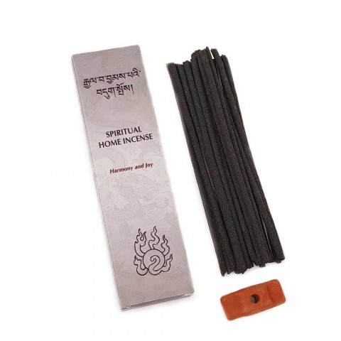 Tibetan incense sticks Spiritual Home Harmony and Joy, with holder, 20 sticks