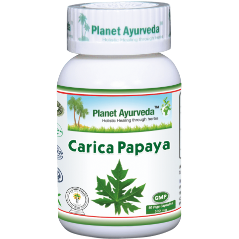 Toidulisand Carica Papaya, Planet Ayurveda, 60 kapslit