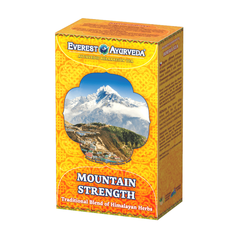 Аюрведический гималайский чай Mountain Strength Sherpa, рассыпной, Эверест Аюрведа, 100г
