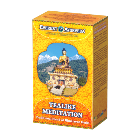 Ayurveda Himaalaja tee Tealike Meditation Bodhi, lahtine, Everest Ayurveda, 100g