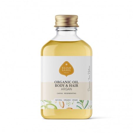 Ökoloogiline juukse- ja kehaõli Argan, Eliah Sahil, 100ml