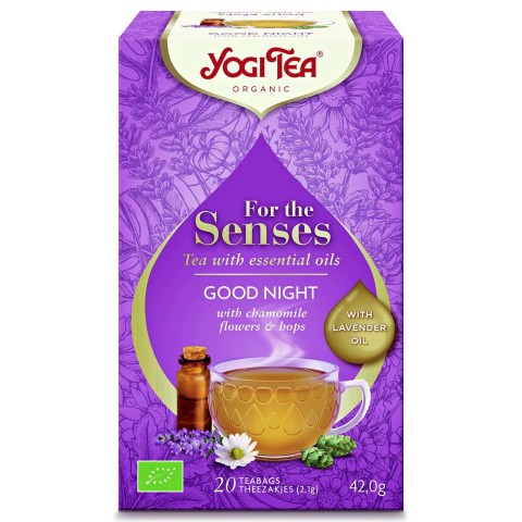 Чай с эфирными маслами Good Night, Yogi Tea, 20 пакетиков