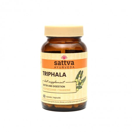 Toidulisand Triphala, Sattva Ayurveda, 60 kapslit