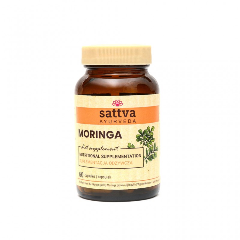 Toidulisand Moringa, Sattva Ayurveda, 60 kapslit