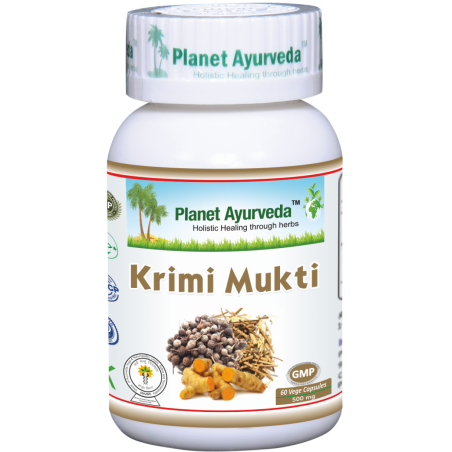 Food supplement Krimi Mukti, Planet Ayurveda, 60 capsules