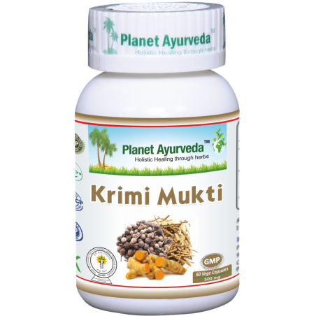 Пищевая добавка Krimi Mukti, Planet Ayurveda, 60 капсул