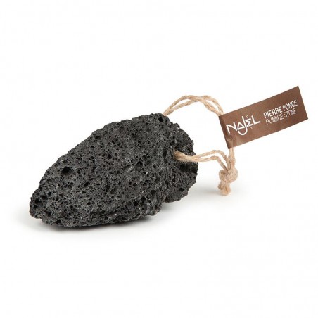 Lava stone scrub-pumice with a cord for hanging, Najel