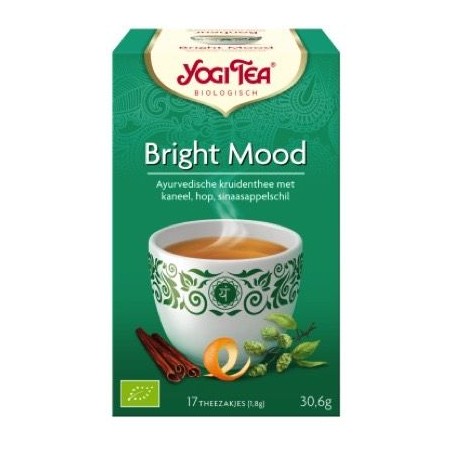 Spiced tea for mood Bright Mood Gluckstee, Yogi Tea, organic, 17 packets