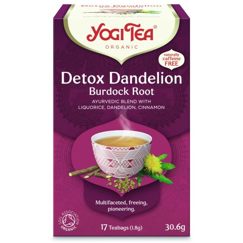 Spiced Ayurvedic tea Detox, Yogi Tea, 17 packets