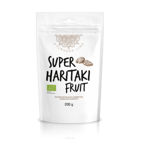 Pulber Super Haritaki Fruit, ökoloogiline, Ayurveda Line, 200g