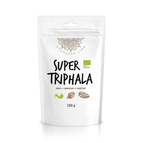 Trifala pulber Super Triphala, orgaaniline, Ayurveda Line, 100g