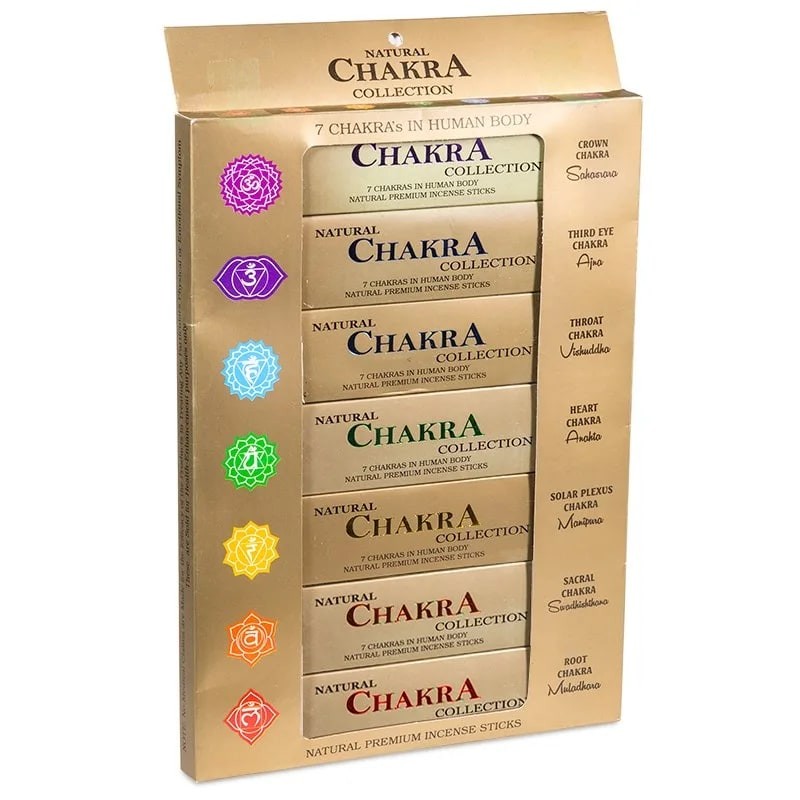 Tšakra viirukipulkade komplekt 7 Chakra Collection, 15g