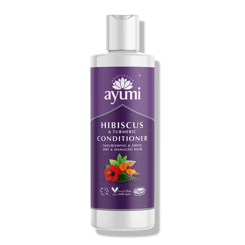 Särav ja toitev juuksepalsam Hibiscus & Turmeric, Ayumi, 250 ml