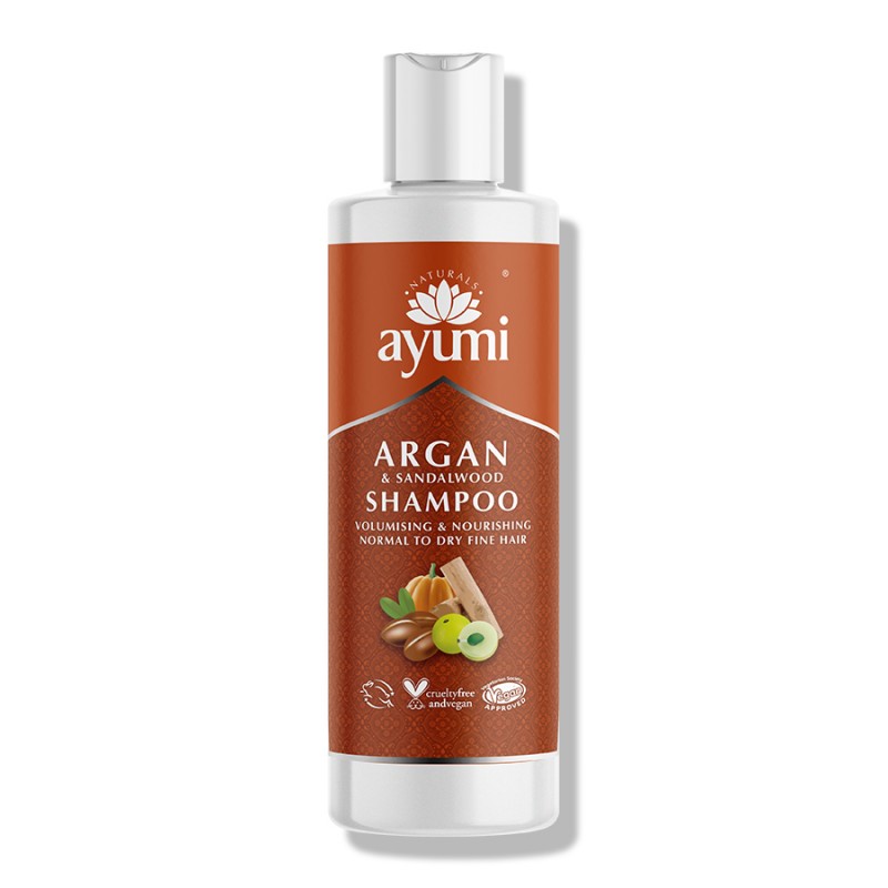 Питательный шампунь для объема волос Argan Sandalwood, Ayumi, 250 мл