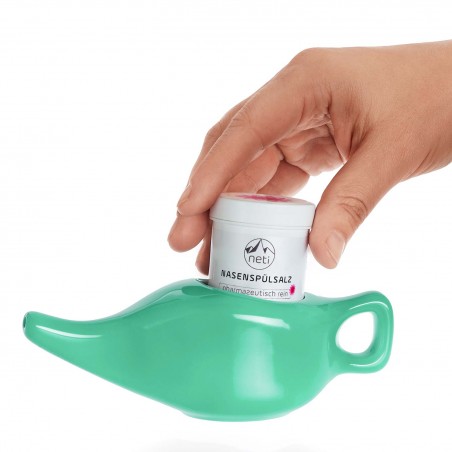 Puhastatud sool nina puhastamise protseduuriks Neti Pot, 70 g