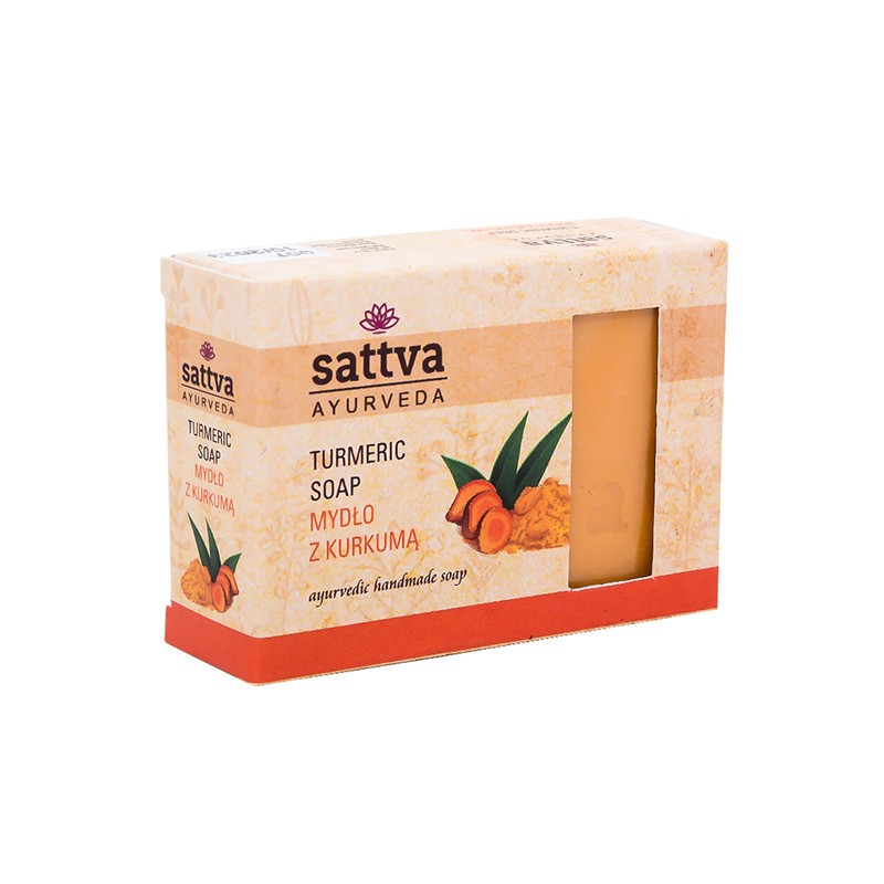 Soap with turmeric Turmeric, Sattva Ayurveda, 125g