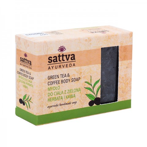 Seep rohelise tee ja kohviga Green Tea ja Coffee, Sattva Ayurveda, 125g